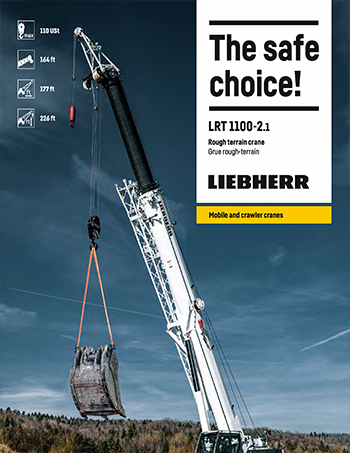 Thackray Crane LRT-1100-2.1 Rough Terrain Crane Product Guide