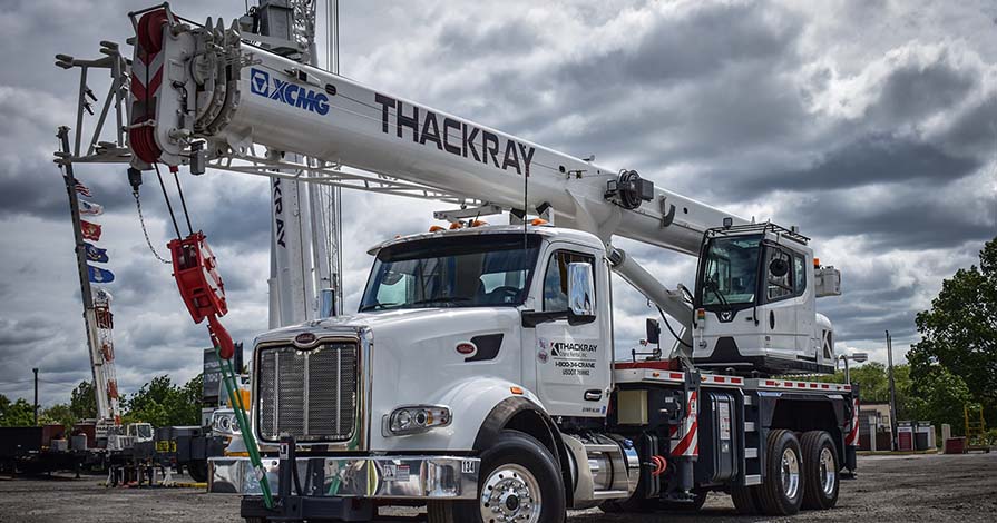 Thackray Crane Hydraulic Truck Cranes