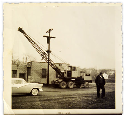 Thackray Cranes very first crane!