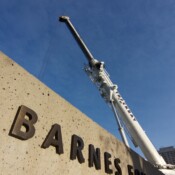 Thackray Crane - Barnes Foundation - Benjamin Franklin Parkway in Philadelphia