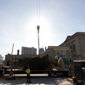 Thackray Crane - Barnes Foundation - Benjamin Franklin Parkway in Philadelphia