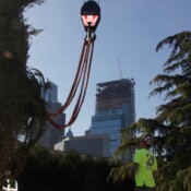 Thackray Crane - Barnes Foundation - Benjamin Franklin Parkway in Philadelphia
