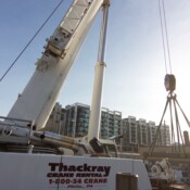 Thackray Crane - Barnes Foundation - Benjamin Franklin Parkway in Philadelphia