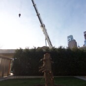 Thackray Crane - Barnes Foundation - Benjamin Franklin Parkway in Philadelphia