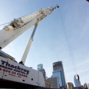 Thackray Crane - Barnes Foundation - Benjamin Franklin Parkway in Philadelphia