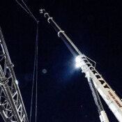Thackray Crane 195 Truss Installatio