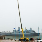 thackray crane penns landing crane at dock