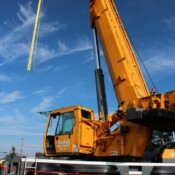 Thackray Crane Parx Casino Statue Install