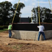 Thackray Crane Parx Casino Statue Install