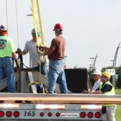 Thackray Crane Parx Casino Statue Install