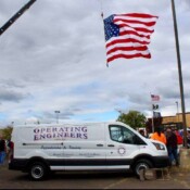 Thackray Crane Supports A Lift for a Vet Night