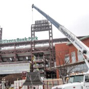 Thackray Crane Rental - Citizens Bank Park Liberty Bell Lift