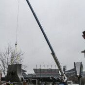 Thackray Crane Rental - Citizens Bank Park Liberty Bell Lift