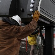 Thackray Crane Rental - Citizens Bank Park Liberty Bell Lift