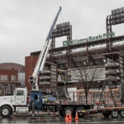 Thackray Crane Rental - Citizens Bank Park Liberty Bell Lift