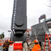 Thackray Crane Rental - Citizens Bank Park Liberty Bell Lift