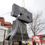 Thackray Crane Rental - Citizens Bank Park Liberty Bell Lift