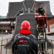 Thackray Crane Rental - Citizens Bank Park Liberty Bell Lift