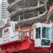 thackray-crane-berger-center-for-advanced-pediatric-care-building-behind-crane