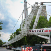 Thackray Crane HVAC Crane Lift Installation