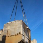 Thackray Crane HVAC Crane Lift Installation