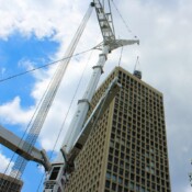 Thackray Crane HVAC Crane Lift Installation