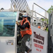 Thackray Crane HVAC Crane Lift Installation