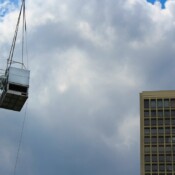 Thackray Crane HVAC Crane Lift Installation