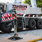 Thackray Crane HVAC Crane Lift Installation