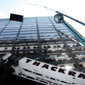 Thackray Crane Wanamaker Building HVAC Crane Lift