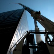 Thackray Crane Wanamaker Building HVAC Crane Lift