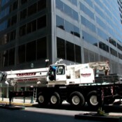 Thackray Crane Wanamaker Building HVAC Crane Lift