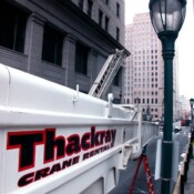 Thackray Crane Wanamaker Building HVAC Crane Lift