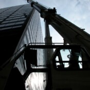 Thackray Crane Wanamaker Building HVAC Crane Lift