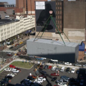 thackray crane generator installation crane lift william penn annex