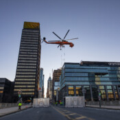 Thackray Crane Helicopter Life PECO Philadelphia PA