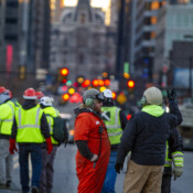 Thackray Crane Helicopter Life PECO Philadelphia PA