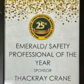 Thackray Crane Mid-Atlantic Construction Safety Council Safety Professional of the year sponsor