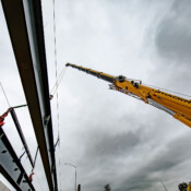 Thackray Crane Rental - A Small Miracle on I95 - Philadelphia, PA