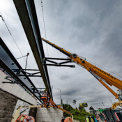 Thackray Crane Rental - A Small Miracle on I95 - Philadelphia, PA
