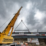 Thackray Crane Rental - A Small Miracle on I95 - Philadelphia, PA