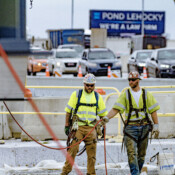 Thackray Crane Rental - A Small Miracle on I95 - Philadelphia, PA