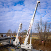 Thackray Crane Rental - West Grove PA Highway Repair