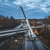 Thackray Crane Rental - West Grove PA Highway Repair