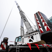 Thackray Crane Assists SAP America in Newtown Square with AHU installation