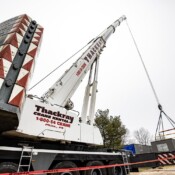 Thackray Crane Assists SAP America in Newtown Square with AHU installation
