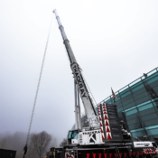 Thackray Crane Assists SAP America in Newtown Square with AHU installation