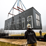 Thackray Crane Assists SAP America in Newtown Square with AHU installation