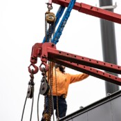Thackray Crane Assists SAP America in Newtown Square with AHU installation