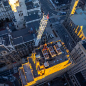 Thackray Crane Completes Major HVAC Chiller Swap at Residence Inn by Marriott in Center City Philadelphia